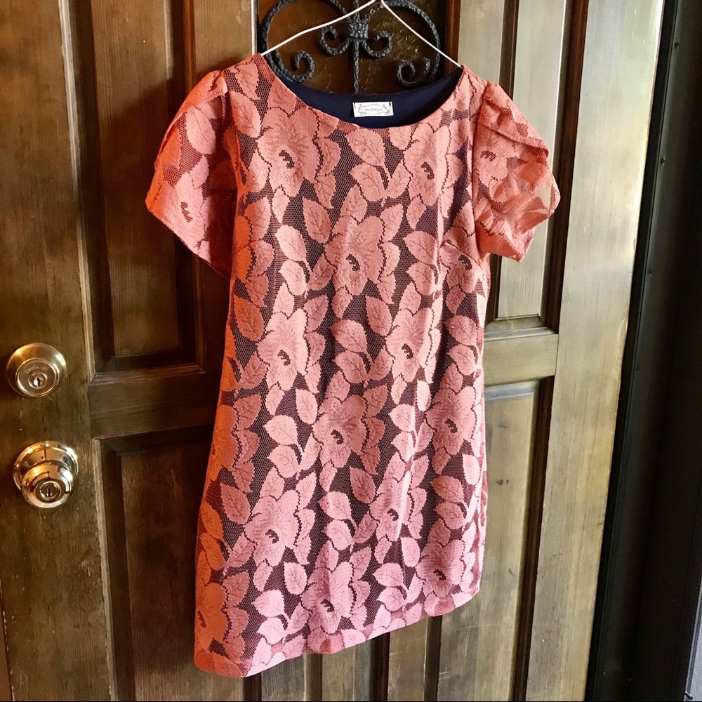 Pink Lace Dress